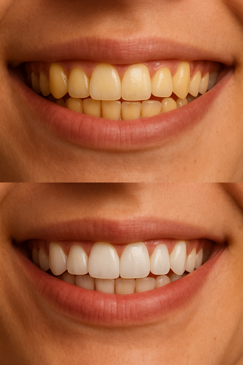 A couple of weeks ago, I was too lazy to go to the dentist for a cleaning, and every time I went out, I worried about coffee stains between my teeth. The pen changed everything for me – just a few minutes and my smile was brighter.