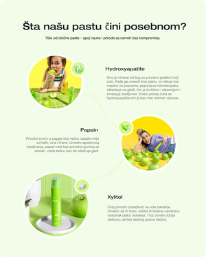 Toothpaste Green Apple