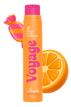Toothpaste Voyage Orange Candy