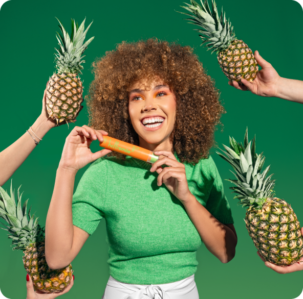 I LOVE PINEAPPLE. That feeling that every time I brush my teeth, I get a juicy explosion that drives me wild!